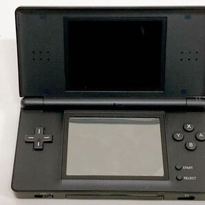 任天堂 Nintendo ニンテンドーDS Lite タッチペン カラー ジェットブラック 本体 ソフト付き 作動確認済み 液晶不具合あり ジャンク品の画像2