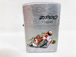 ZIPPO ジッポー ライター AMERICAN オートレース バイクレーサー 1932年 ヴィンテージ 火花確認なし ジャンク品