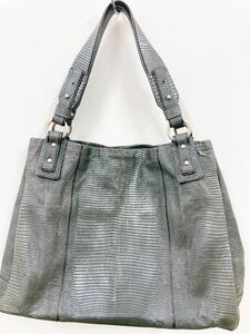 Bag Liore バグリオ トートバッグ レザー リザード革 牛革 裏素材 レーヨン 日本製 