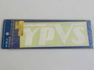 旧車 YPVS　ステッカー 昭和 レトロ オートアクセサリー