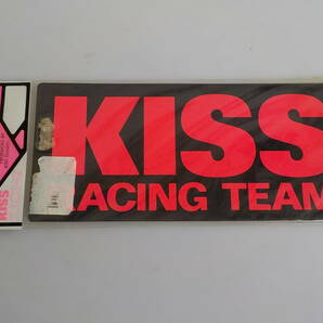 旧車 KISS RACING TEAM  ステッカー 昭和 レトロ オートアクセサリーの画像2