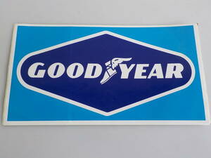  old car GOOD YEAR sticker Showa Retro 