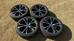 AXVH70 カムリ WS レザーパッケージ 純正アルミ 18×8.0J＋50　235/45R18 傷無し美品　4本セット　CAMRY