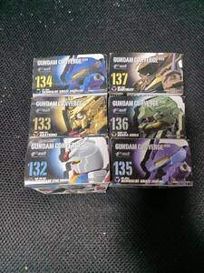 FW GANDUM CONVERGE ＃03　ガンダムコンバージ＃03　132 133 1634 135 136 137　全6種セット　BANDAI　未開封品