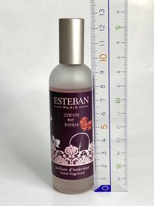 【送料無料】エステバン　ESTEBAN PARIS ルームフレグランス　スプレー　バラの香り　50ml残約90%【レア品廃盤】