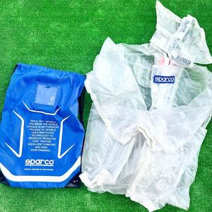 SPARCO スパルコ　T1 F1 RAIN レインスーツ　袋付き　レーシングスーツ　レーシング　カート　ウェア　　雨具　モータースポーツ