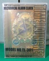 【希少】SJC SEIJI Time Launcher MODEL TL-301 BELL MECHANICAL ALARM CLOCK 目覚まし 時計 箱 取説付 メカニカル アラーム クロック/根_画像1