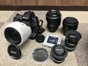 Nikon ニコン D3X ボディ デジタルカメラ 一眼レフ シャッター レンズ おまけ 多数 AF-S NIKKOR 28-70mm 1:2.8D 28-300mm 1:3.5-5.6 G 他