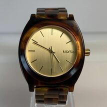 ニクソン NIXON More is More クォーツ 腕時計　TIME TELLER Acetate 13K_画像1