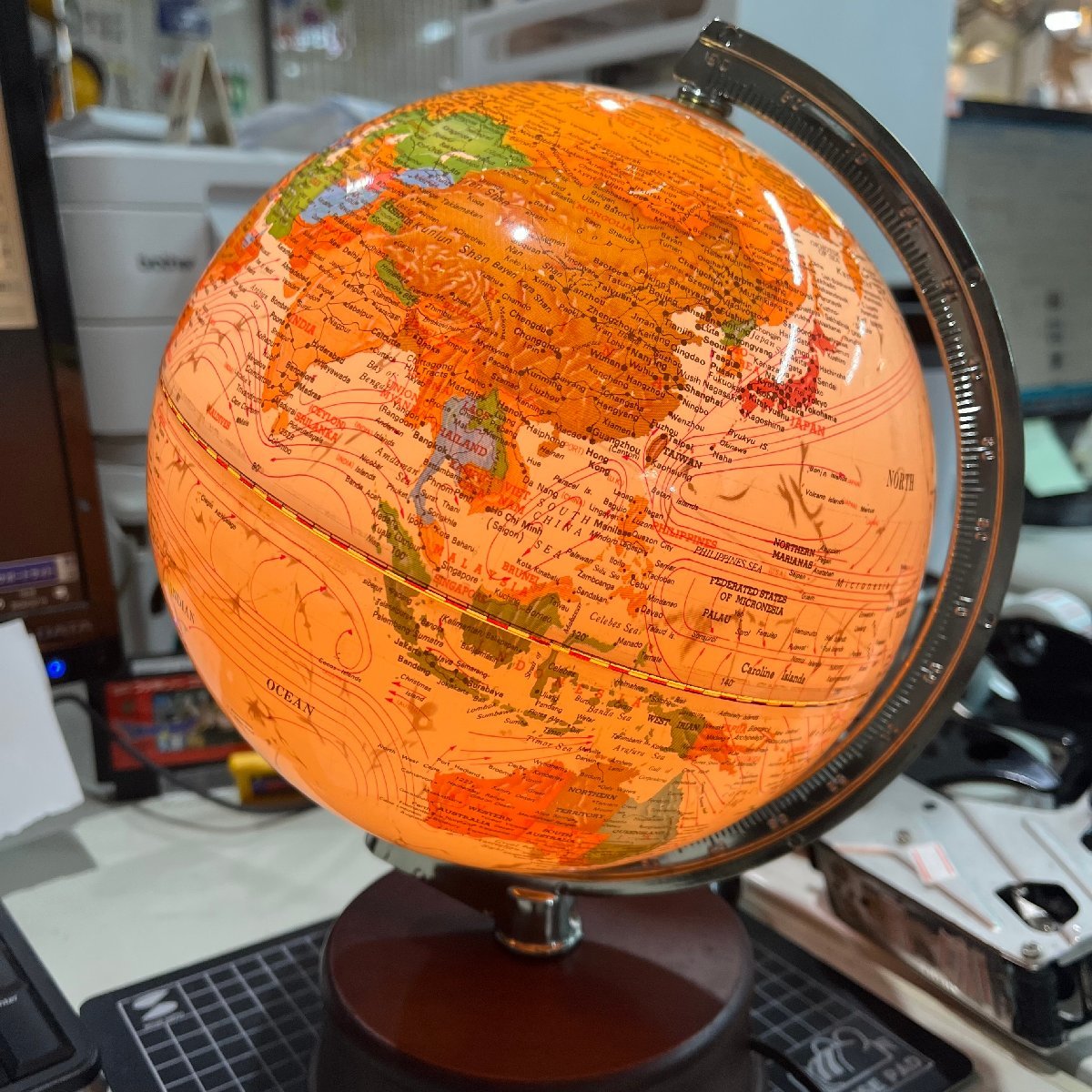 2024年最新】Yahoo!オークション -地球儀 レトロの中古品・新品・未