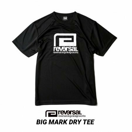 REVERSAL リバーサル■送料込■速乾性■BIG MARK ドライ Ｔシャツ■黒XL■格闘技 那須川天心 ニューエラ 100a アンダーアーマー rvca nike