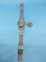 (D44)USA(*'▽')SASSON・サッソーン・ディト（電池交換済み）ゴールド・メンズ腕時計USED（送料全国一律185円）素敵な時計です。_画像10