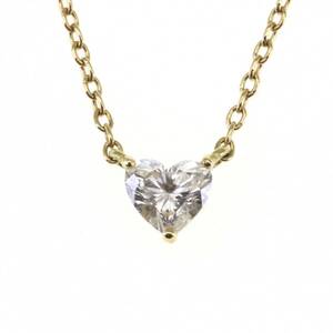 アーカー ハートシェイプ ダイヤモンド ネックレス ソルティアハート K18 0.16ct AHKAH