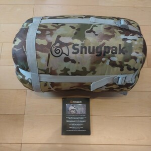 未使用 Snugpak Mariner SQ RZ マリナー スクエア ライトジップ シュラフ 寝袋 マルチカム MULTICAM キャンプ スナグパック 車中泊 防災