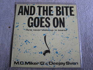 レコード　M.C. MIKER G & DEEJAY SVEN / AND THE BITE GOES ON