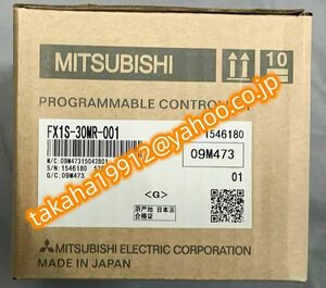 ◆【新品！】　三菱電機　入出力ユニット FX1S-30MR-001　 PLC【６か月安心保証】