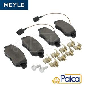  Fiat front brake pad 500C,312/1.2 31212 | Panda,169/1.2,4x4 16912Q | pad sensor attached | MEYLE made | 77365817