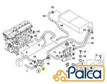 BMW 補助/セカンド ウォーターポンプ E39/525i,528i,530i E65,E66/735i,740i,745i,745Li,750i,750Li,760Li X5,E53/3.0i 4.4i 4.6is 4.8is_画像3