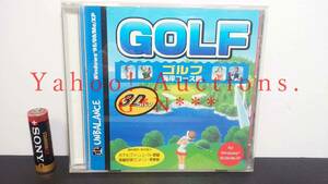 WINDOWS PC GAME GOLF /ゴルフ・海岸コース編 PCゲームソフト ※家に居ながらリゾートゴルフ・360度グラフィック　※シリーズカタログ付き