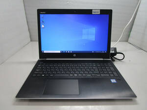 HP ProBook 450 G5 Core i5-7200U 2.50GHz/メモリ8GB/HDD500GB/Windows 10 Proインストール済 管理番号N-2162