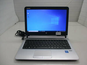 hp ProBook 430 G3 Celeron 3855U 1.60GHz/メモリ4GB/HDD500GB/Windows10 Proインストール済 管理番号N-2188