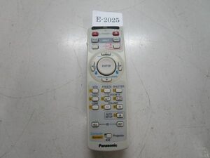 Panasonic 670988 リモコン 通電/信号送信のみ確認済　管理番号E-2025