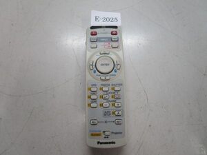 Panasonic 670988 リモコン 通電/信号送信のみ確認済　管理番号E-2025