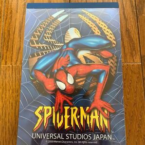 新品　スパイダーマン　メモパッド　24絵柄