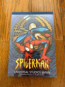 新品　スパイダーマン　メモパッド　24絵柄