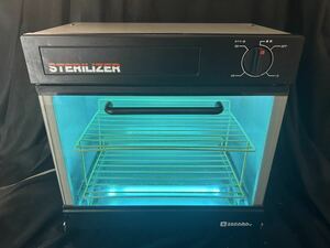 タカラベルモント ステリライザー 紫外線殺菌灯消毒器 STERILIZER 通電確認済み TAKARA BELMONT 業務用 理髪 美容 100V/20W