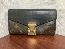 ■【売り切り】LOUIS VUITTON ルイ・ヴィトン モノグラム ポルトフォイユ パラス M58415/SN4137 長財布_画像1