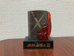 ☆【売り切り】ZIPPO ジッポ ライター KYORAKU パチンコ 必殺仕事人Ⅲ スタンド付き