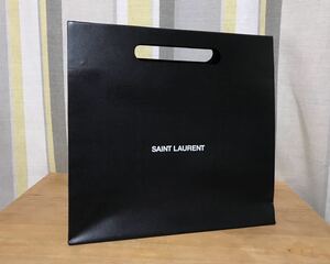 サンローラン★ショッパー①★ブラック★SAINT LAURENT★約W31×H29.5×D10cm