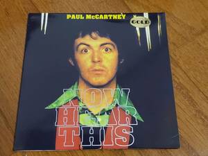 (CD) Paul McCartney●ポール・マッカートニー / Now Hear This 