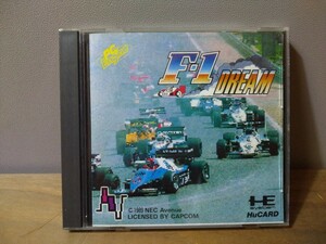 【1円〜】 PCエンジン Huカード F1 DREAM NEC HuCARD ケース 書付