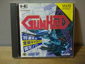 【1円〜】 PCエンジン HuCARD GUNHED ガンヘッド PCエンジンソフト Huカード ゲームソフト ハドソン