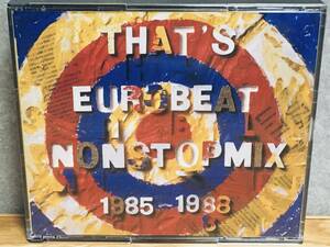 THAT'S EUROBEAT NON STOP MIX 1985-1988 Thats euro beat non Stop Mix HI-NRG DISCO 80s high Energie ei tea z