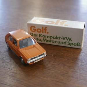 Volkswagen フォルクスワーゲン ヴィンテージミニカー 箱付き Golf初代 非売品 ドイツ製