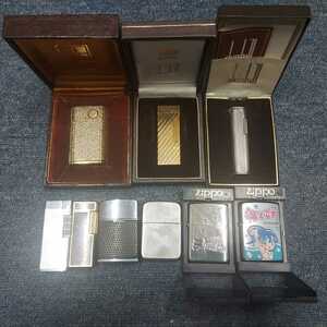 ★WIN/dunhill/ZAIMA/SEIKOLITE/maruman/ZIPPO ガスライター/オイルライター 9点まとめて★