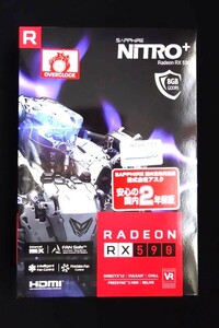 ◆SAPPHIRE NITRO+ Radeon RX590 8GB OC　動作確認済