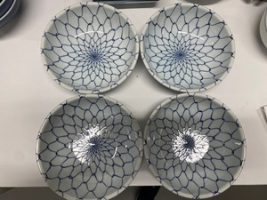 ★保管品 高峰 食器 器 中皿 4個セット♪♪