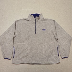 USA製 古着 Penfield ペンフィールド ハーフジップ フリースジャケット プルオーバー L グレー オールド アウトドア ★c