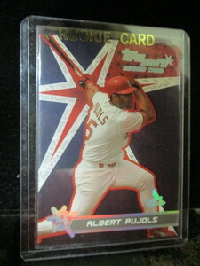 ★野球カード Albert Pujuls 2001 Topps Stars #198 Rookie Card