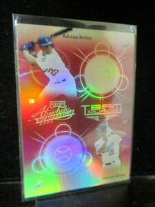 ★野球カード Nomo/Bettre/S・Green/P・Lｅ・Duca 2002 Absolute Memorabilia TQ11