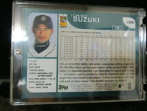 ★野球カード　ICHIRO　2001 Topps シリーズ2　#726 RC Card _画像2