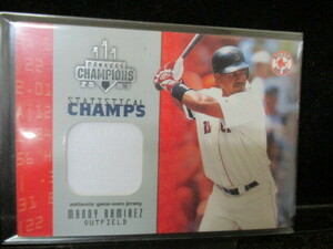 ★野球カード　M・ラミレス　2003　Donruss Champs Materials 005/155 　即決!!