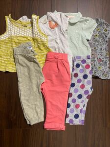 夏物 女の子用まとめ売り ZARA OLDNAVY H&M 12～18M