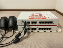 【2台1セット】FORTINET Fortigate 50E セキュアSD-WAN 次世代ファイアウォール(FG-50E) 中古現状品　★起動確認済み　★初期化済み_画像2