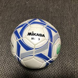 ★★中古品　ミカサ(MIKASA) サッカーボール 5号球 検定球 ミカサ大学サッカー連盟公式試合球 MC55-WBL★★