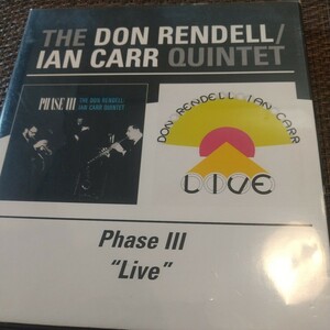 Ian Carr イアン・カー Don Rendell ドン・レンデル Live 2CD Phase 廃盤 名盤 美品